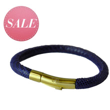 Load image into Gallery viewer, BLISS Armband Blau Gold