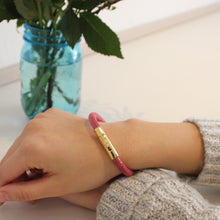 Laden Sie das Bild in den Galerie-Viewer, BLISS Armband Pink Gold